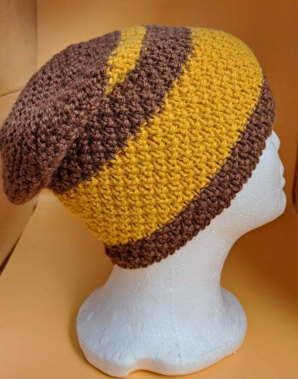 Beanie gestrickt für Kopfumfang ca. 48-54cm – Bild 2